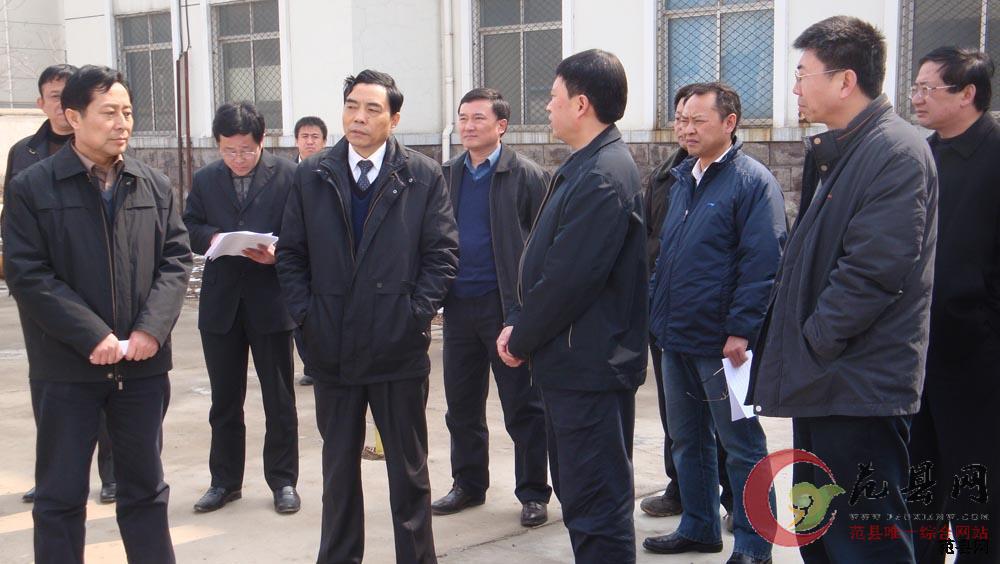 省卫生厅副厅长夏祖昌到县人民医院视察