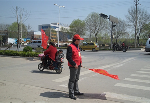 范县交通运输局文明交通志愿者服务行动