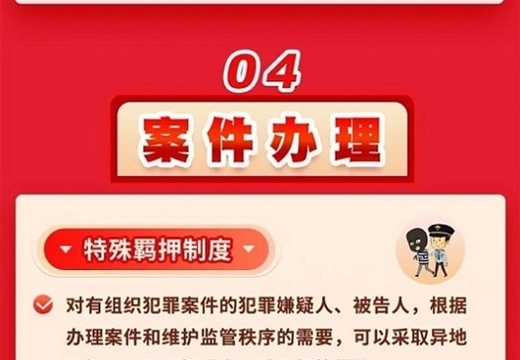 一图看懂《中华人民共和国反有组织犯罪法》